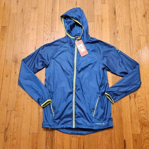 Merrell Other - Merrell Men's Windbreaker Jacket Blue Size Small